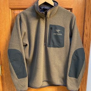 Men’s Arc’Teryx 1/4 Zip Up Fleece Pullover